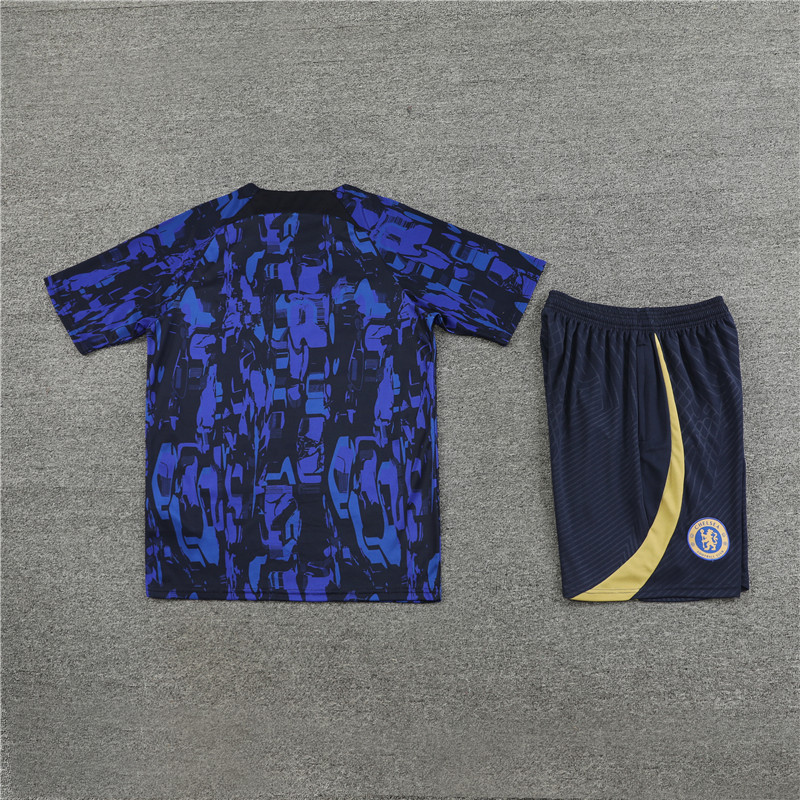 23-24 Chelsea Camouflage Training Short Sleeve Suit