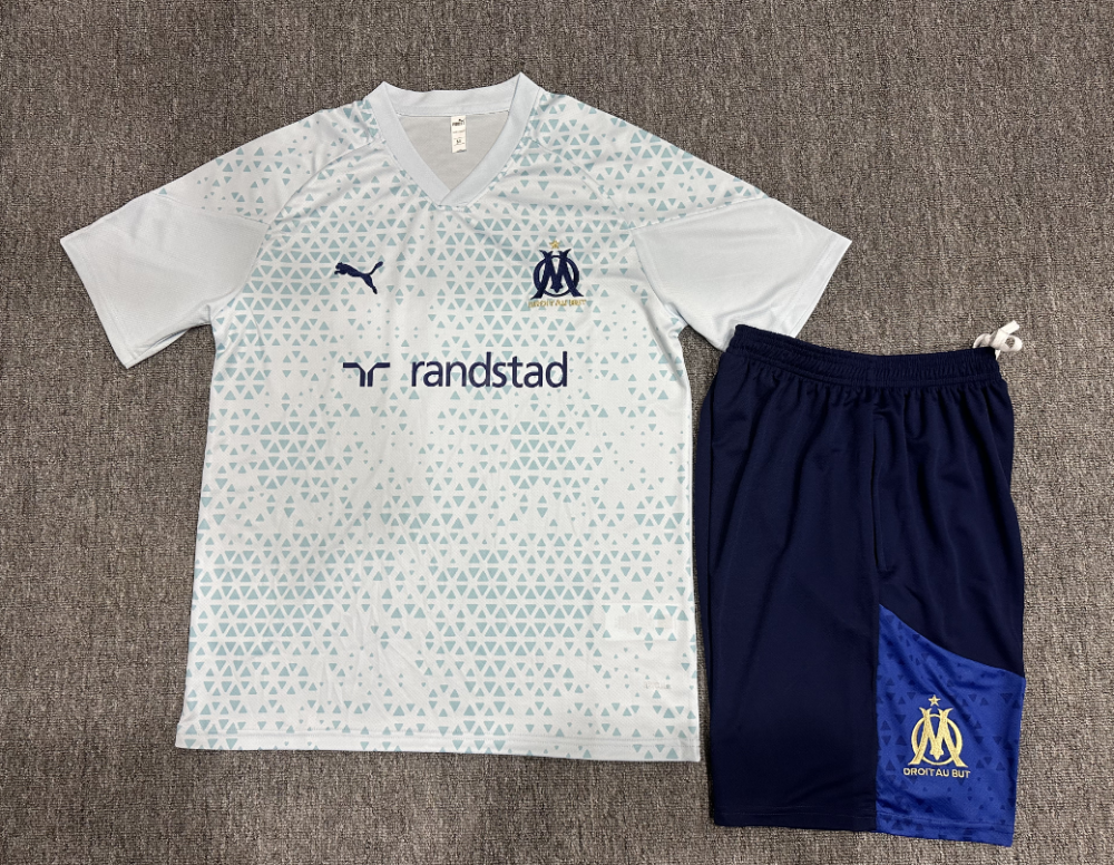 23-24 Olympic Marseille training-short sleeves
