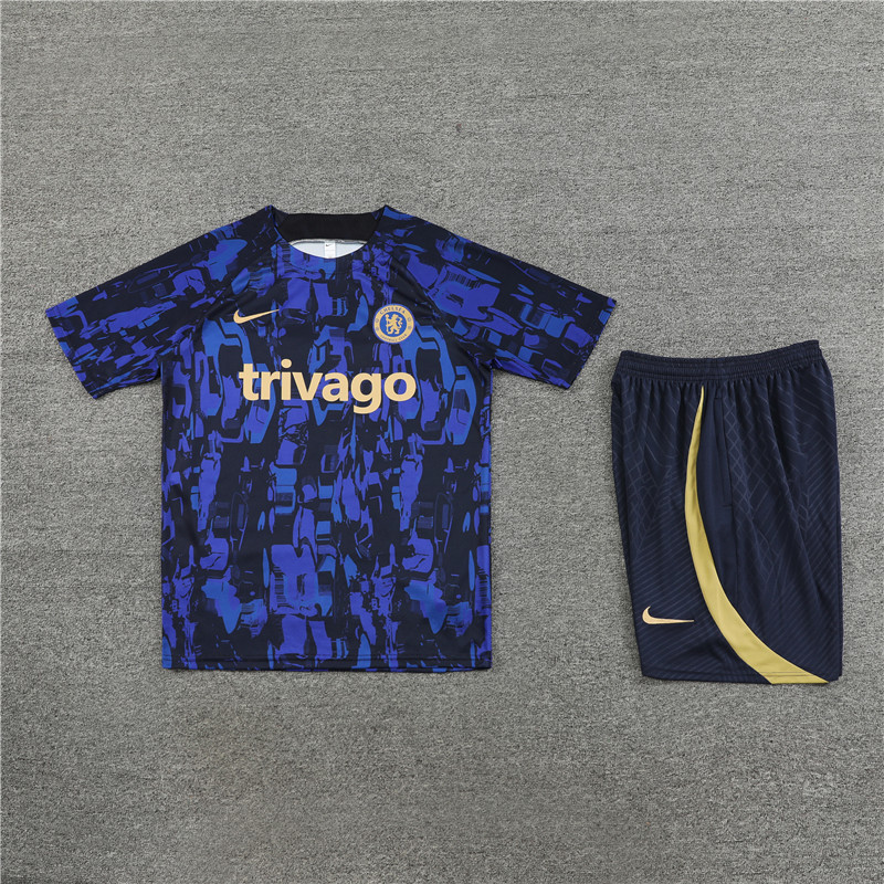 23-24 Chelsea Camouflage Training Short Sleeve Suit