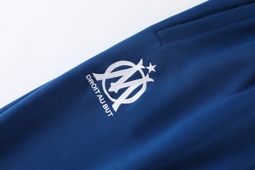 23-24 season Marseille 01 royal blue jacket suit