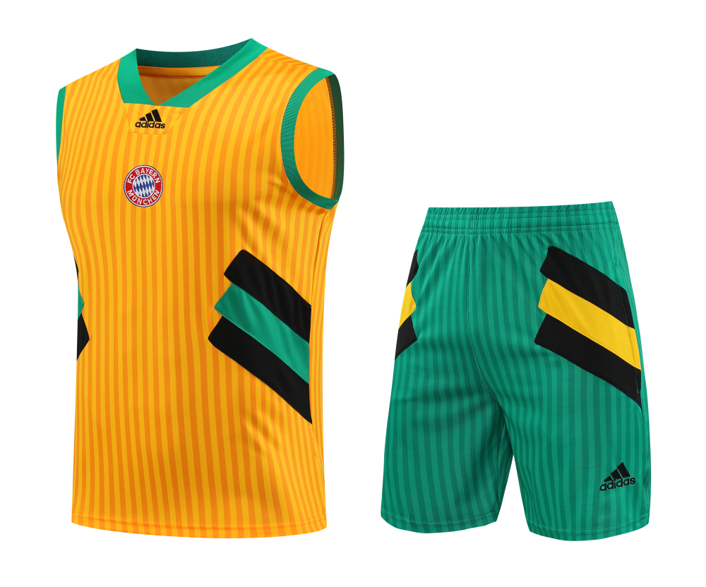 23-24 season Bayern Sleeveless Vest Training Wear suit