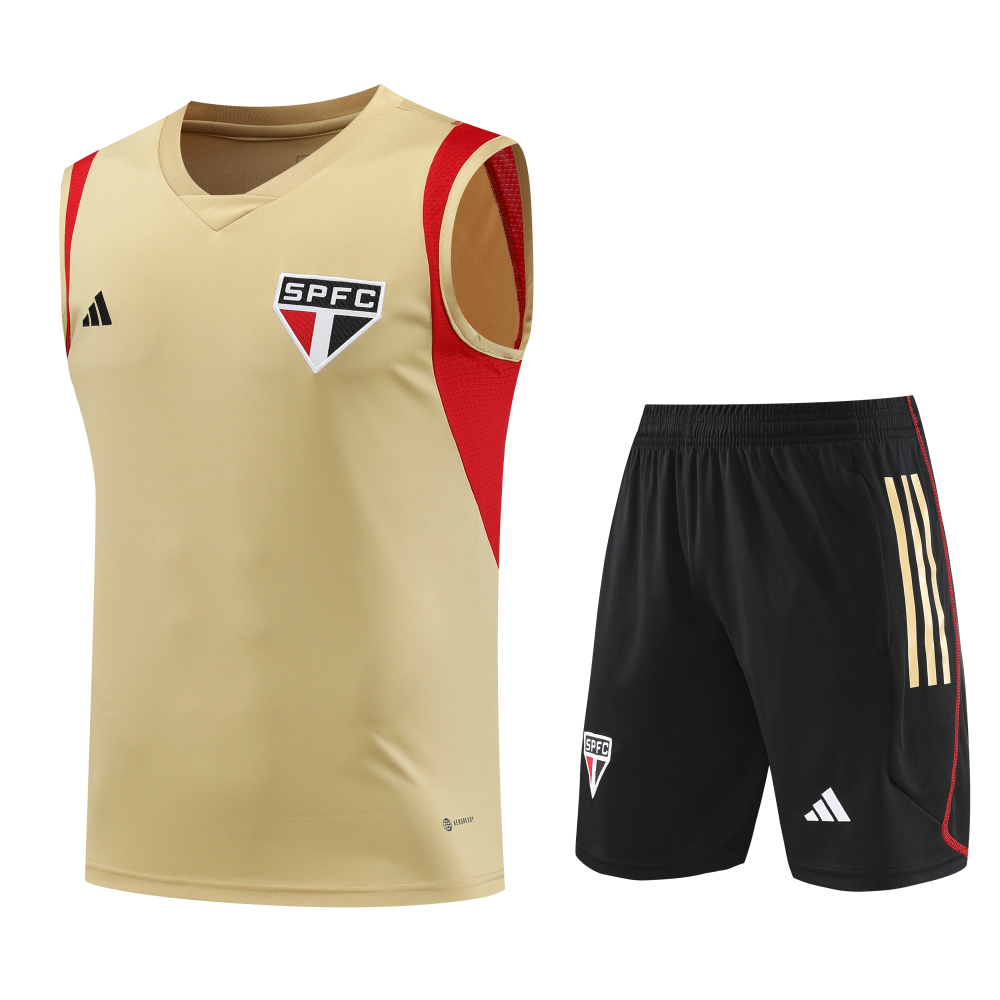 23-24 season Sao Paulo sleeveless vest training uniform suit
