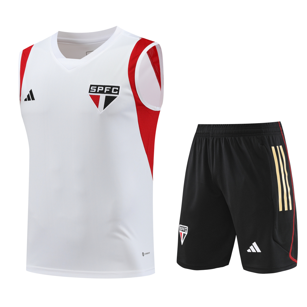 23-24  Sao Paulo sleeveless vest training uniform