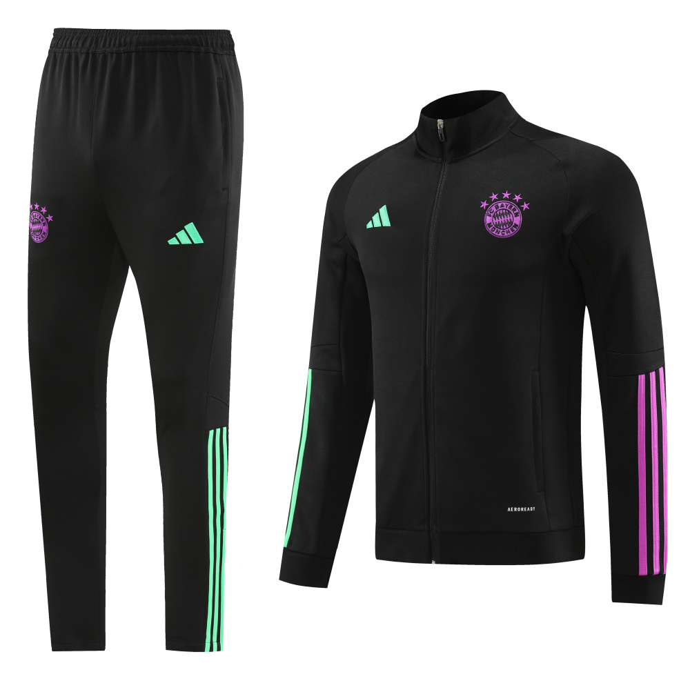 23-24 Bayern 05 black jacket suit