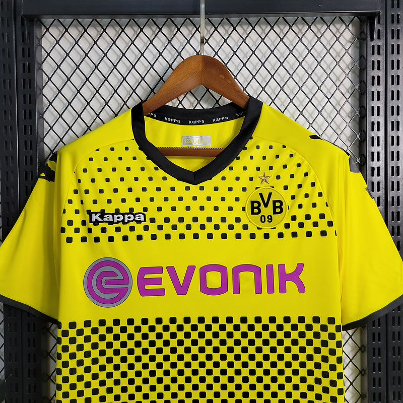 Retro 11-12 Dortmund Home   Football jersey retro
