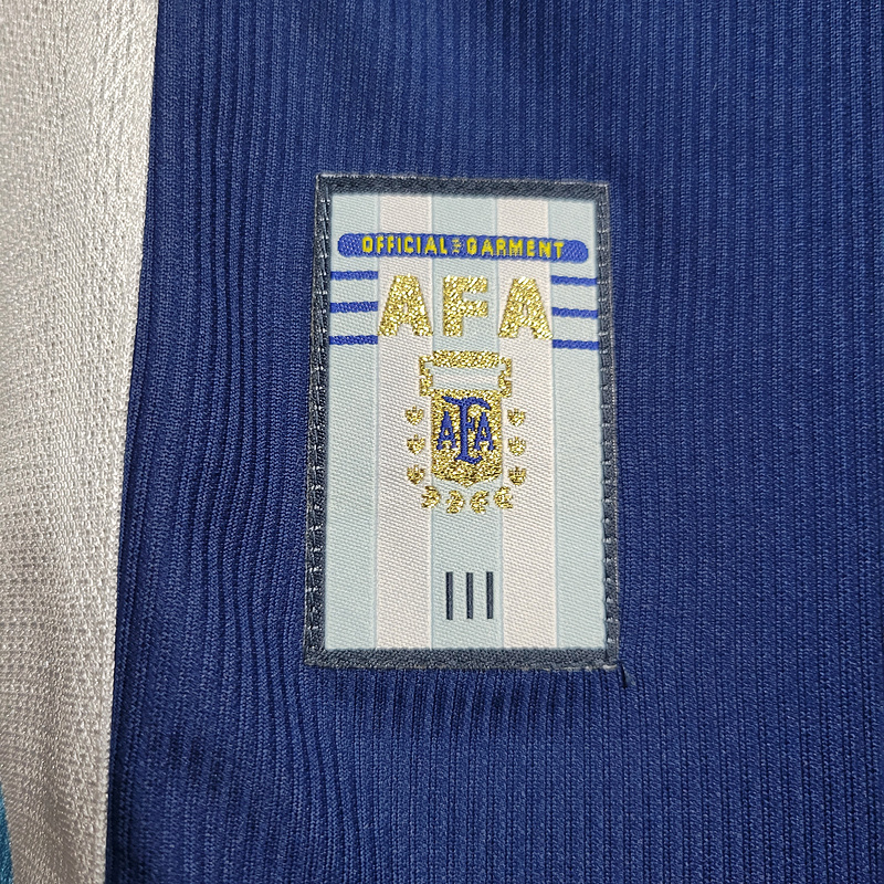 Retro 1998 season Argentina away   Football jersey retro
