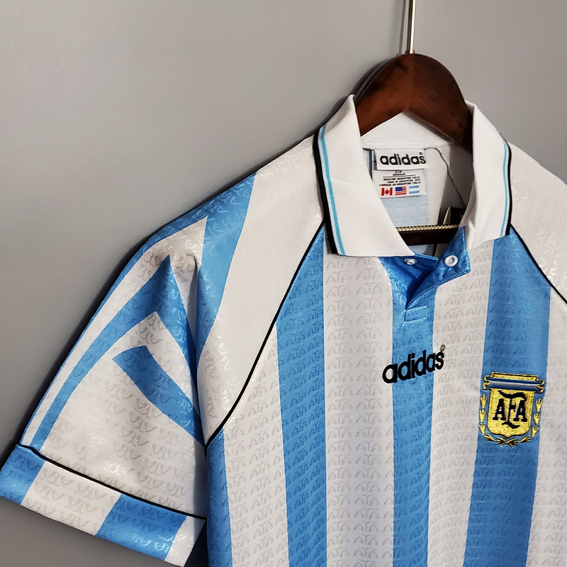 Retro Argentina 96-97 home   Football jersey retro
