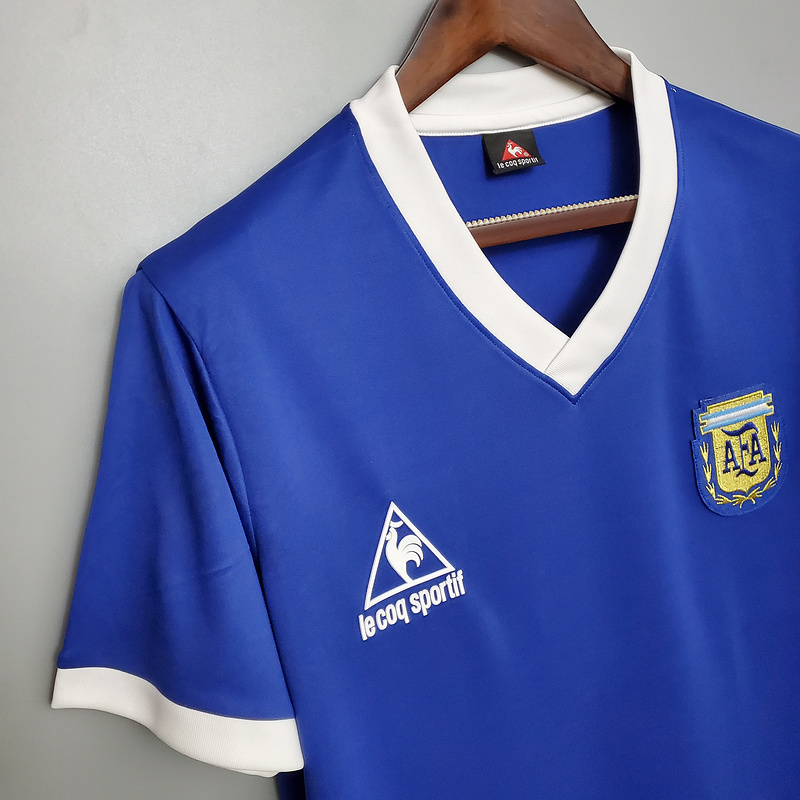 Retro Argentina 1986 away  Football jersey retro