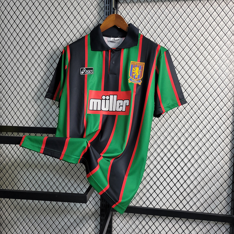 Retro 1993-95 Aston Villa away   Football jersey retro
