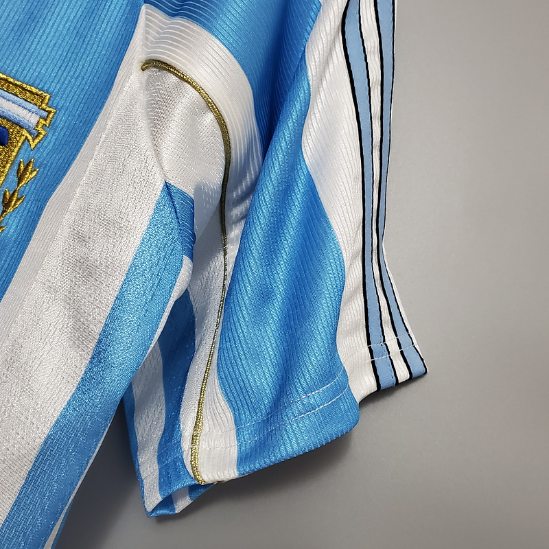 Retro Argentina 1998 home   Football jersey retro