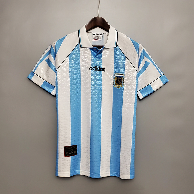 Retro Argentina 96-97 home   Football jersey retro