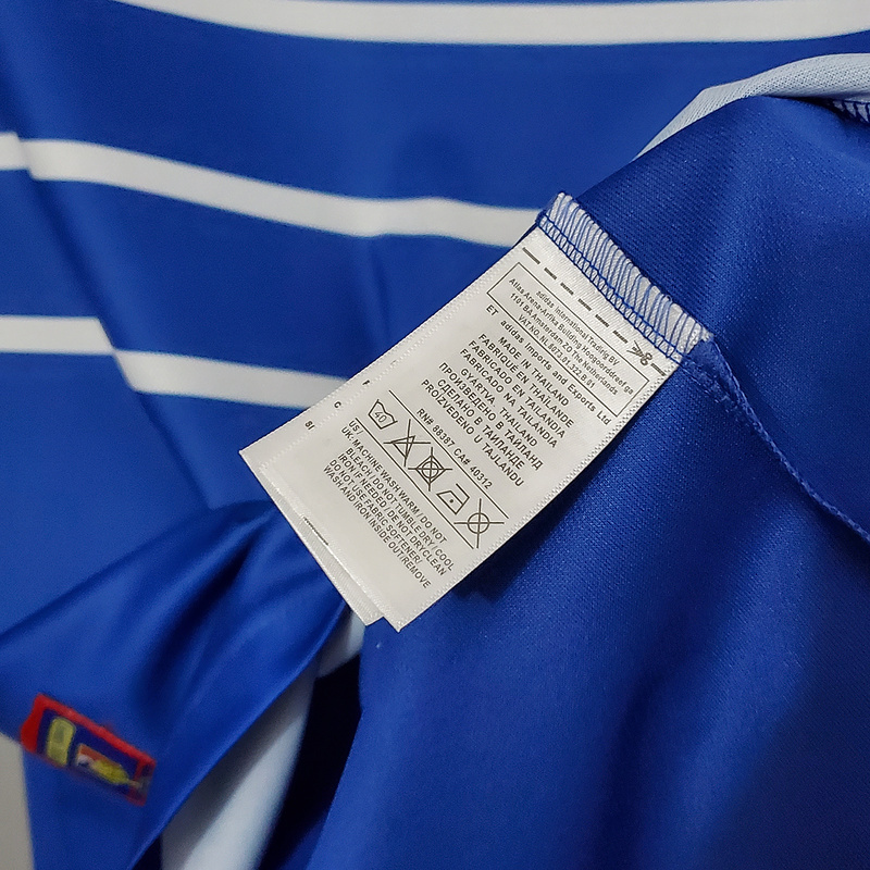 Retro 1998 France home Zidane LIZARAZU Henry Football jersey retro