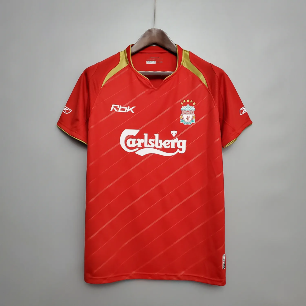 05-06 Liverpool Home Retro Jersey Football jersey retro
