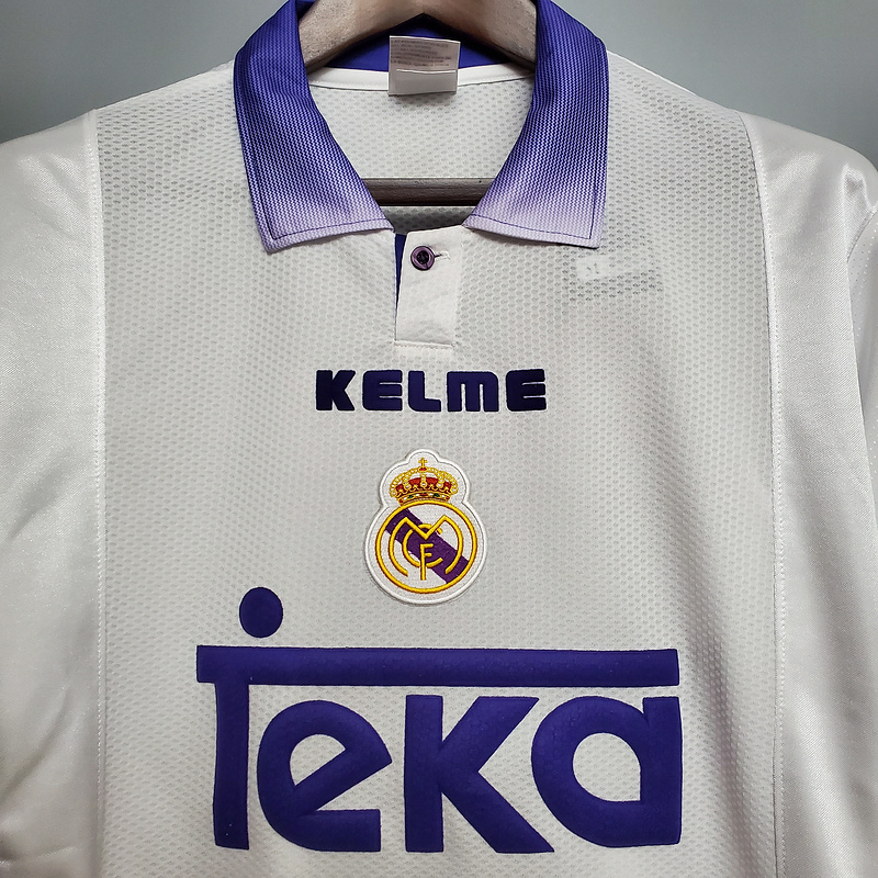 Retro Real Madrid 97-98 home Football jersey retro