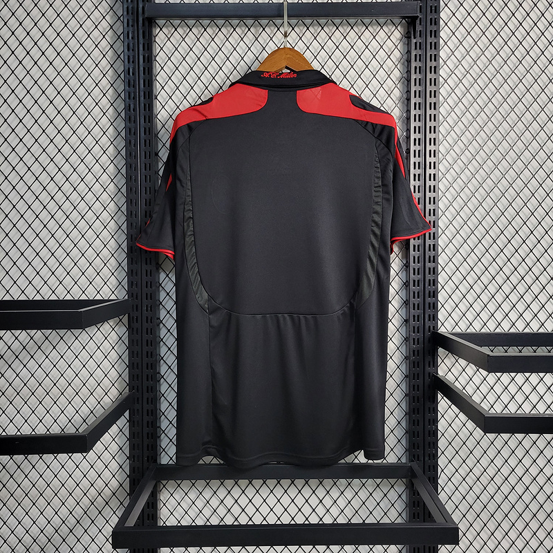 Retro 2007-08 AC Milan 2 away RONALDO KAKA  SHEVCHENKO NESTA MALDINI  Football jersey retro