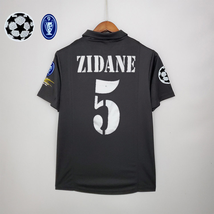 Retro Real Madrid 2002-03 Champions League Away Football jersey retro