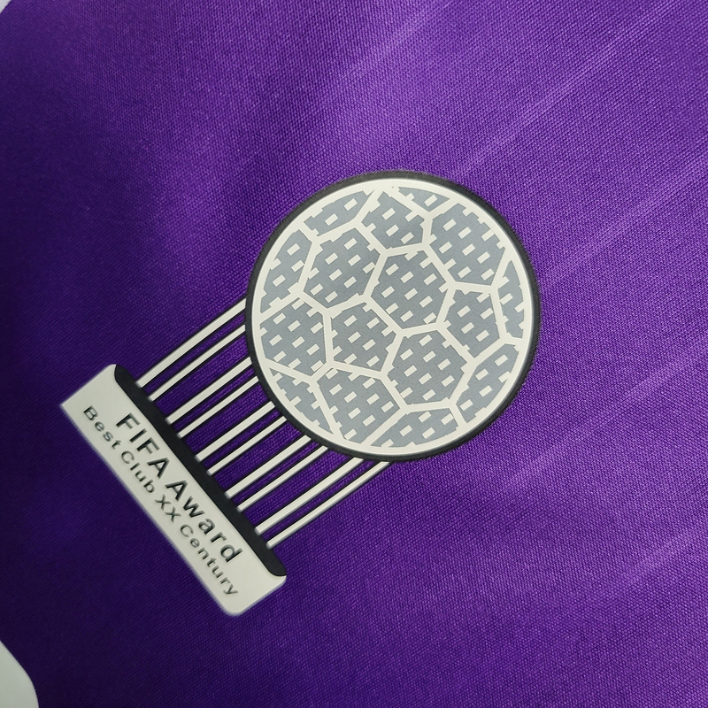 Retro 2006-07 Real Madrid Purple RONALDO  Football jersey retro