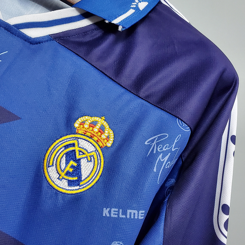 Retro 94-96 Real Madrid away Football jersey retro