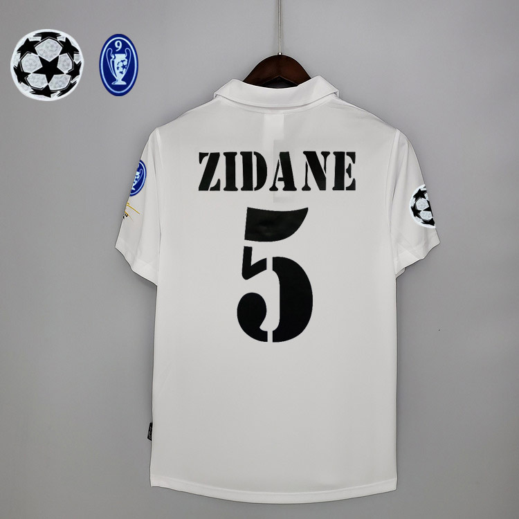 Retro Real Madrid 2002-03 Champions League HOME   Football jersey retro