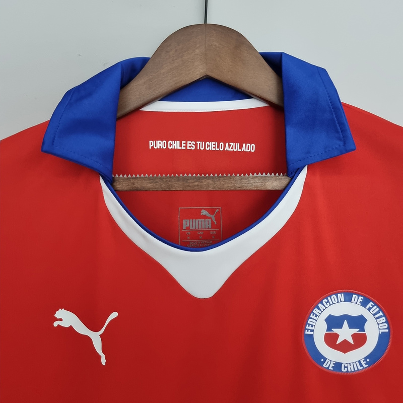 Retro 2014 Chile home   Football jersey retro