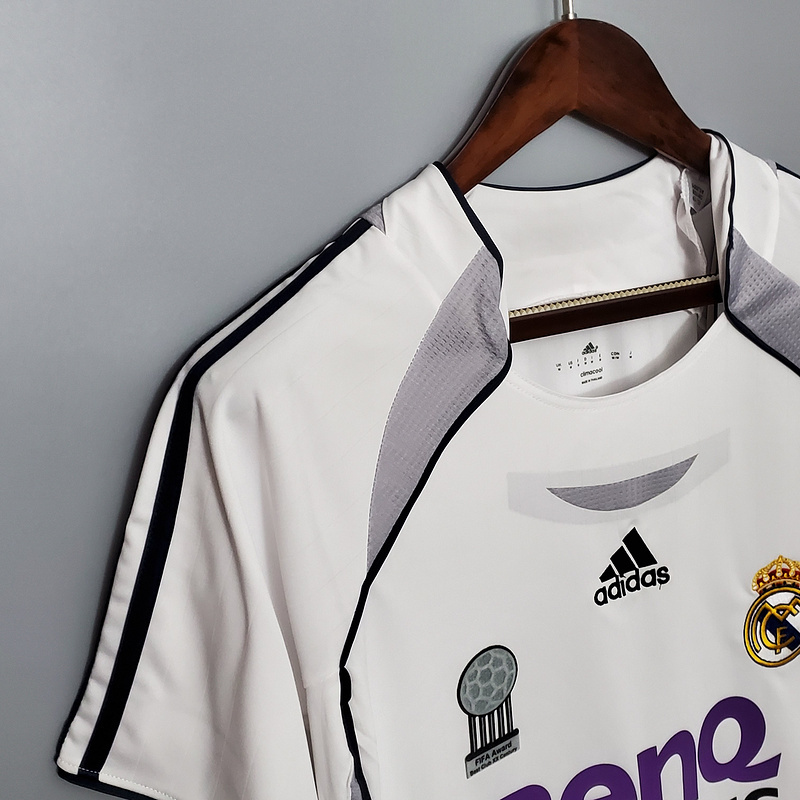Retro Real Madrid 2006-07 home   Football jersey retro