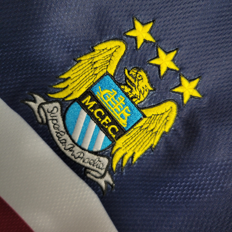 Retro 1997-98 Manchester City away   Football jersey retro