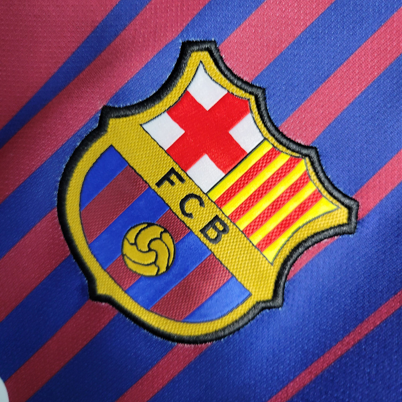 Retro 2017-18 Barcelona Home MESSI PIQUE DEMBELE A.INISTA SUAREZ  Football jersey retro