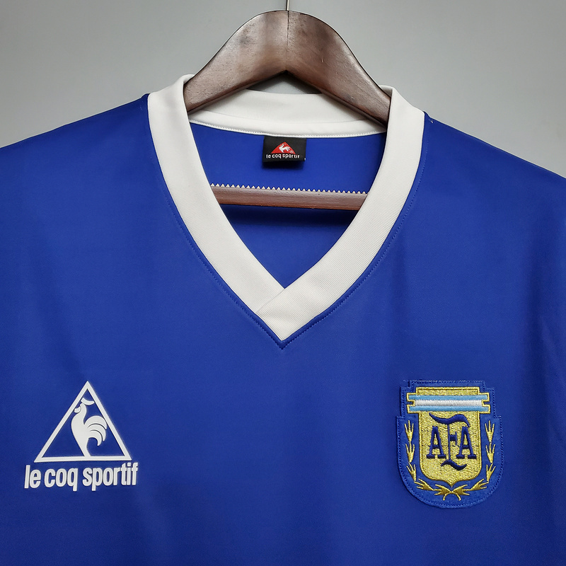 Retro Argentina 1986 away  Football jersey retro