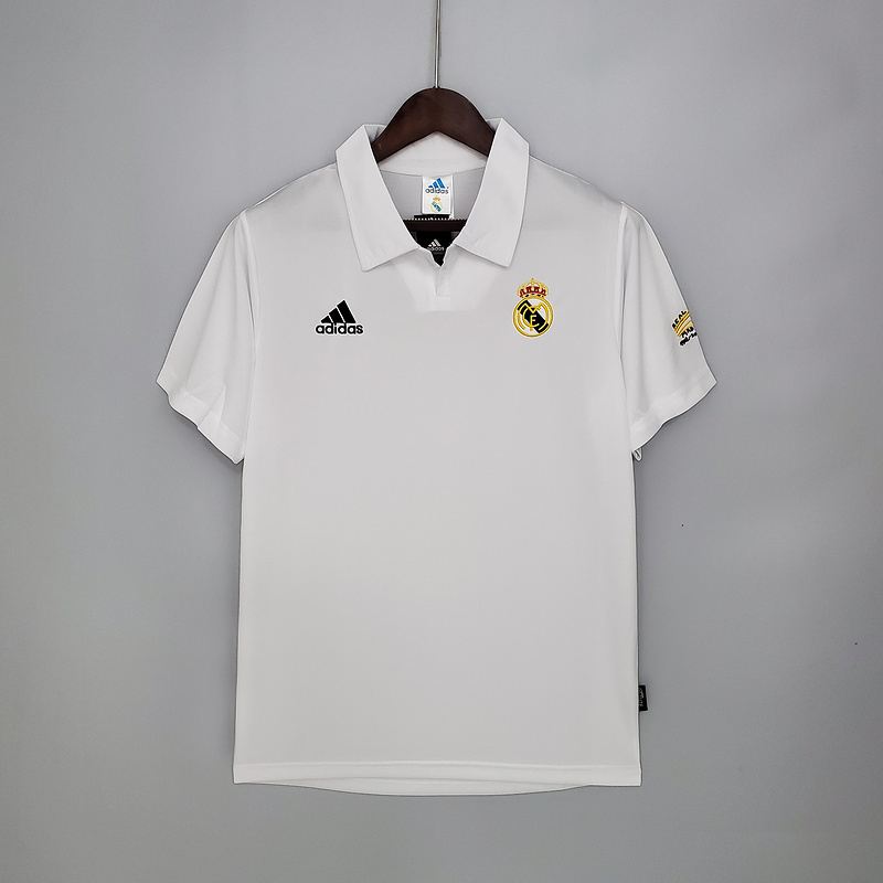Retro Real Madrid 2002-03 Champions League HOME   Football jersey retro