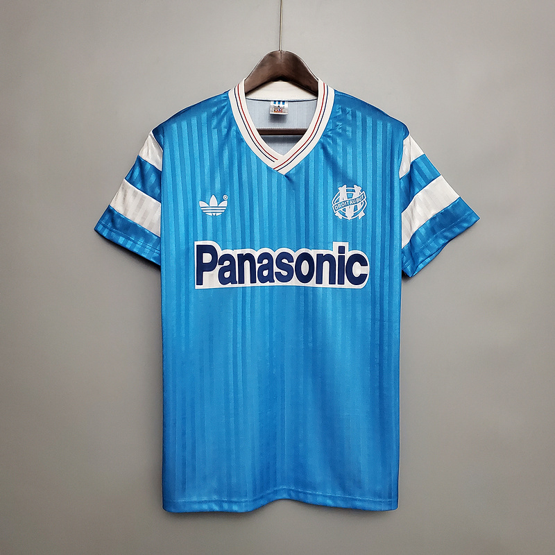 Retro 1990 Marseille away   Football jersey retro