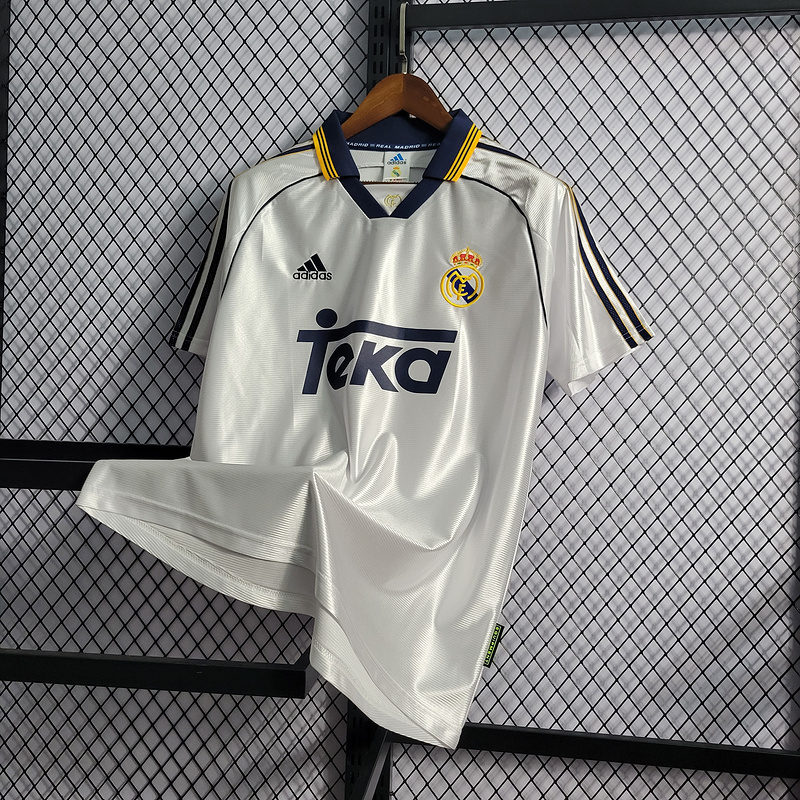 Retro 1998-00 Real Madrid home raul Football jersey retro