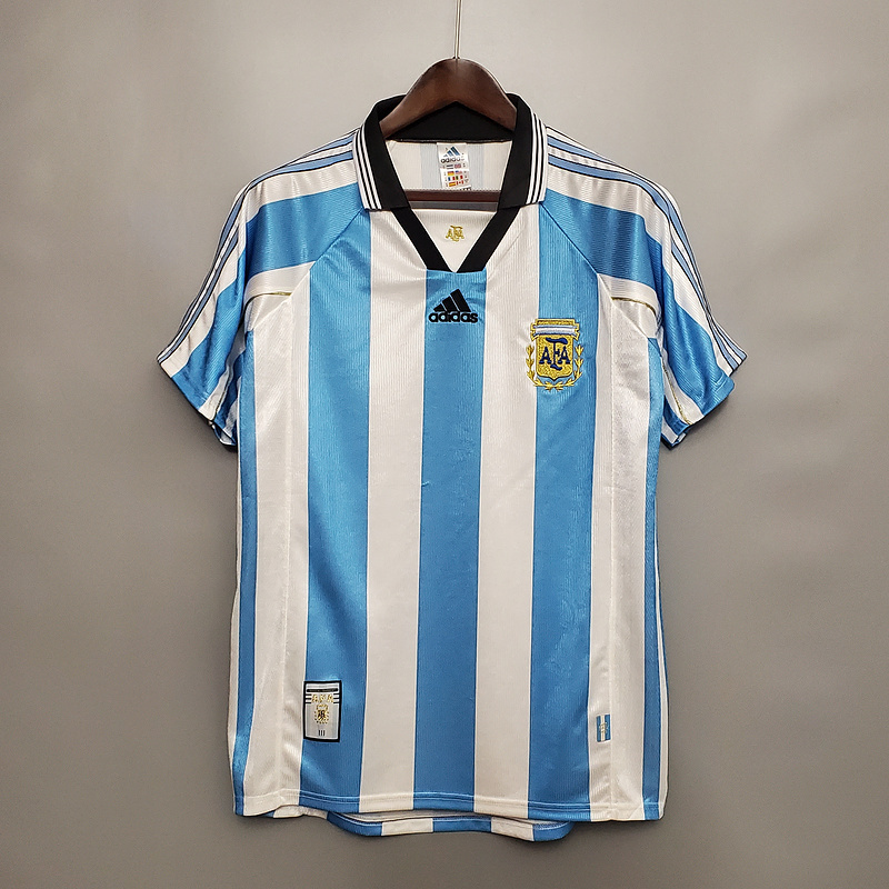 Retro Argentina 1998 home   Football jersey retro