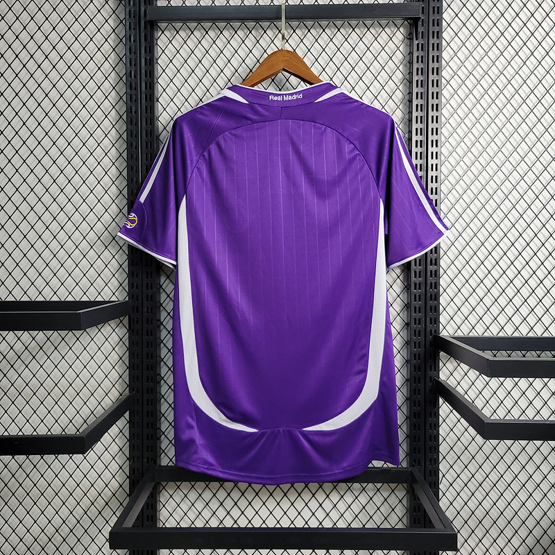 Retro 2006-07 Real Madrid Purple RONALDO  Football jersey retro