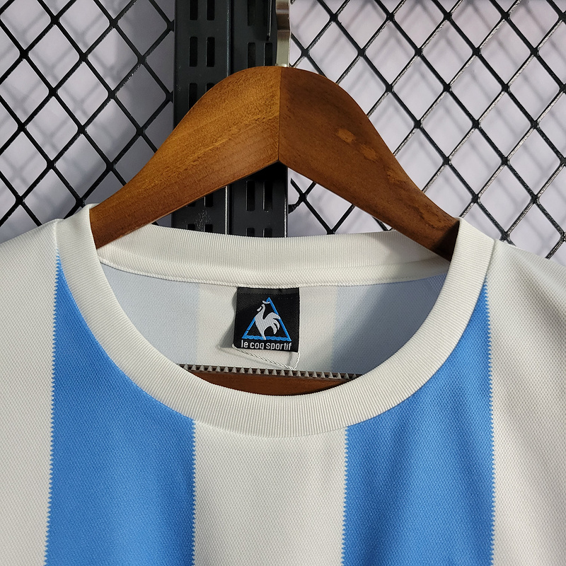 Retro 1986 Argentina home  Football jersey retro