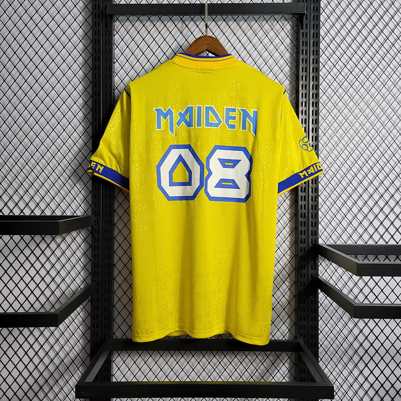Retro 2008 West Ham Yellow   Football jersey retro