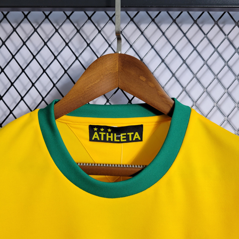 Retro 1970-1972 Brazil Home  Football jersey retro