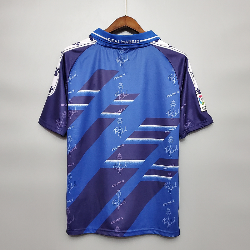 Retro 94-96 Real Madrid away Football jersey retro