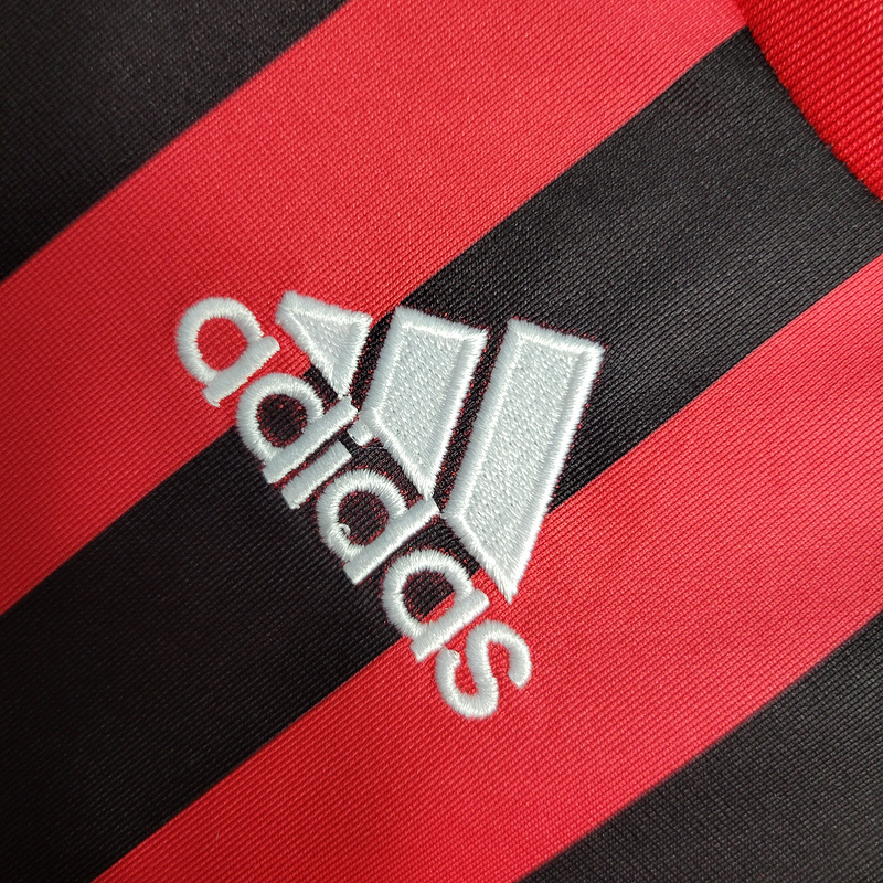 Retro 2007-08 AC Milan Home Long Sleeve RONALDO KAKA  SHEVCHENKO NESTA MALDINI  Football jersey retro