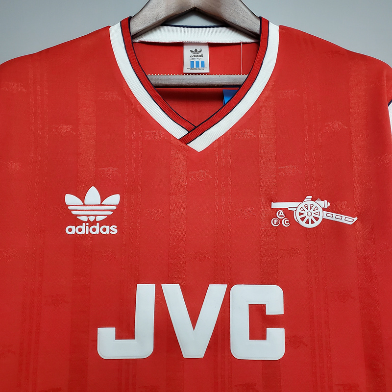 Retro 88-89 Arsenal home   Football jersey retro