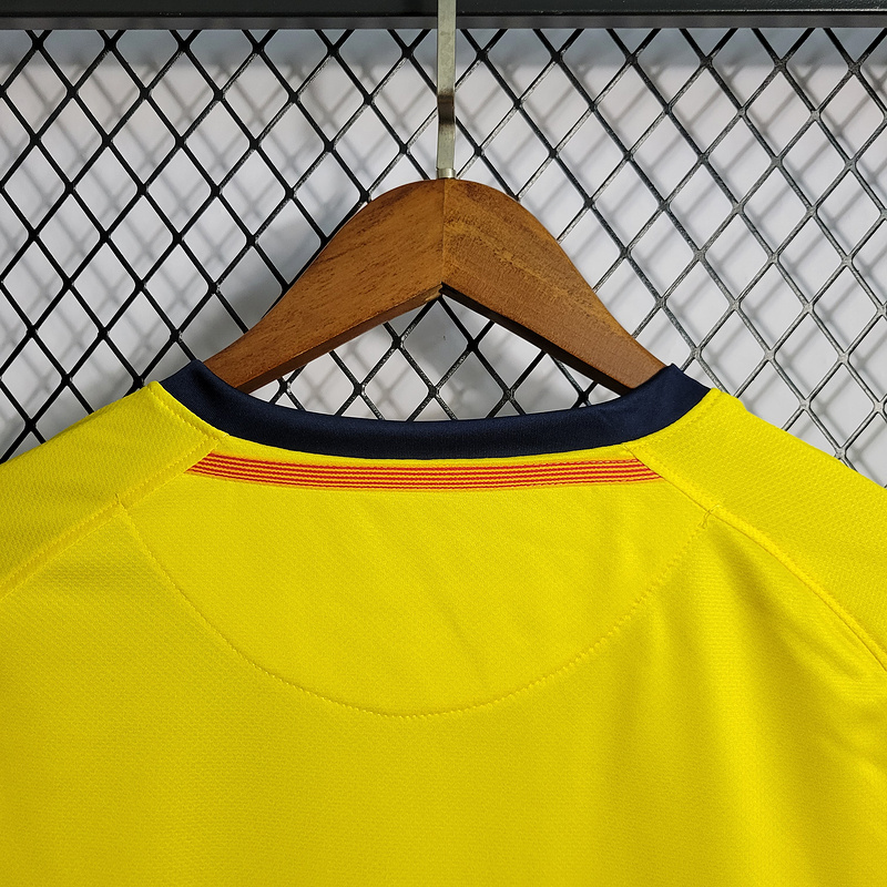 Retro 2008-09 Barcelona Away Long Sleeve MESSI PIQUE ETO'O XAVI A.INISTA ETO'O HENRY  Football jersey retro