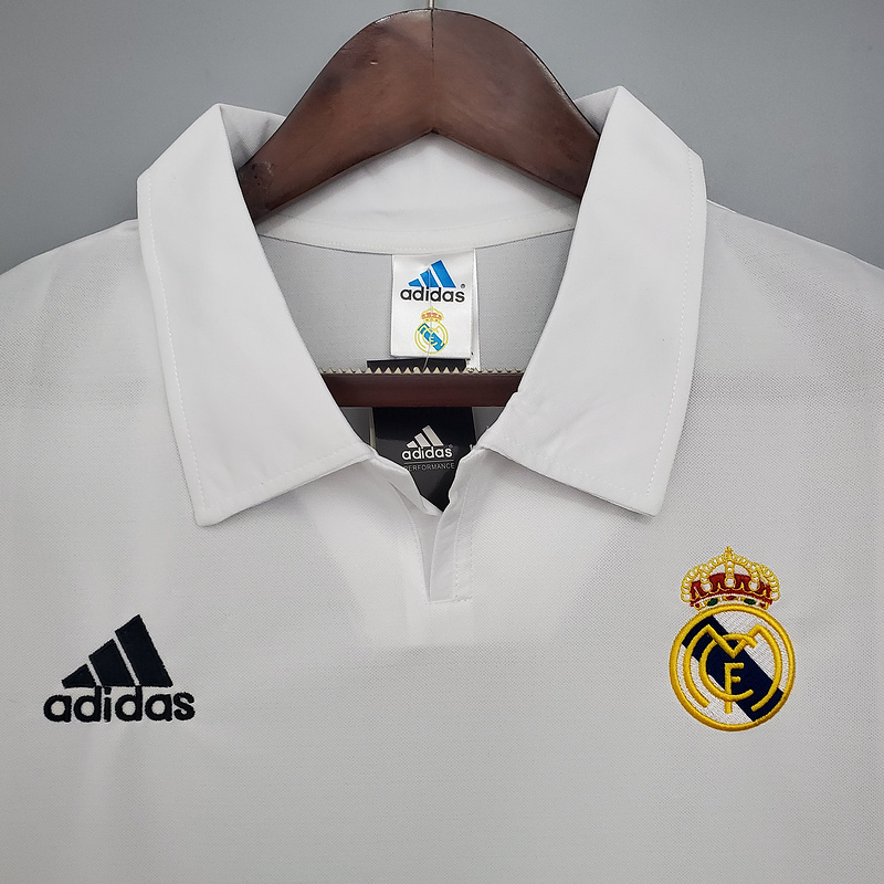 Retro Real Madrid 2002-03 Champions League HOME   Football jersey retro