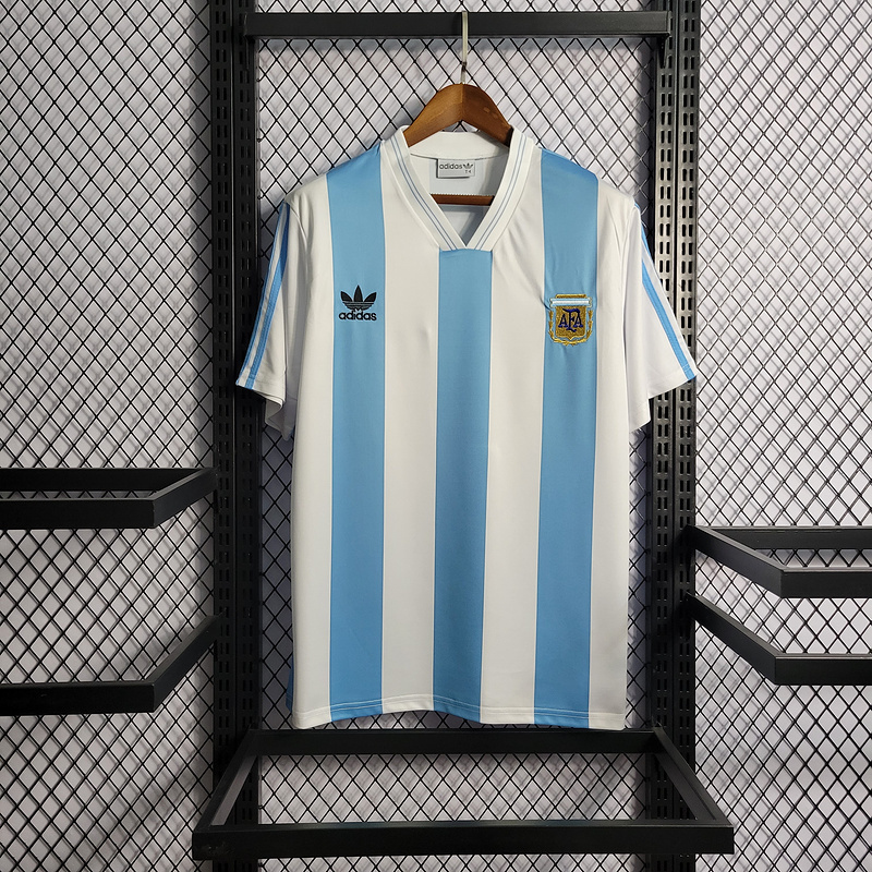 Retro Argentina 1993 home   Football jersey retro