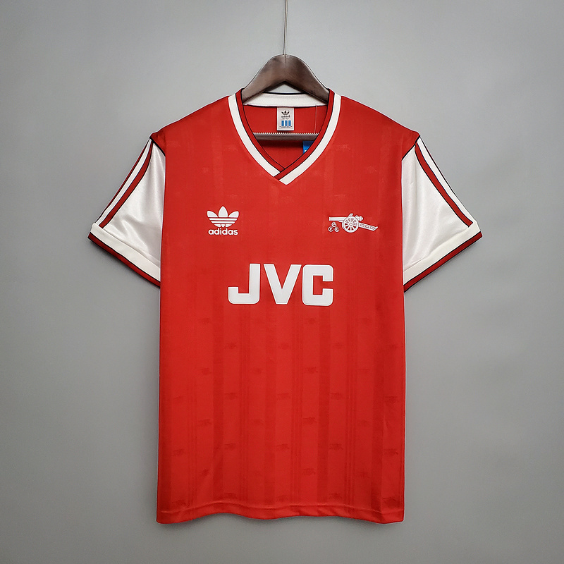 Retro 88-89 Arsenal home   Football jersey retro