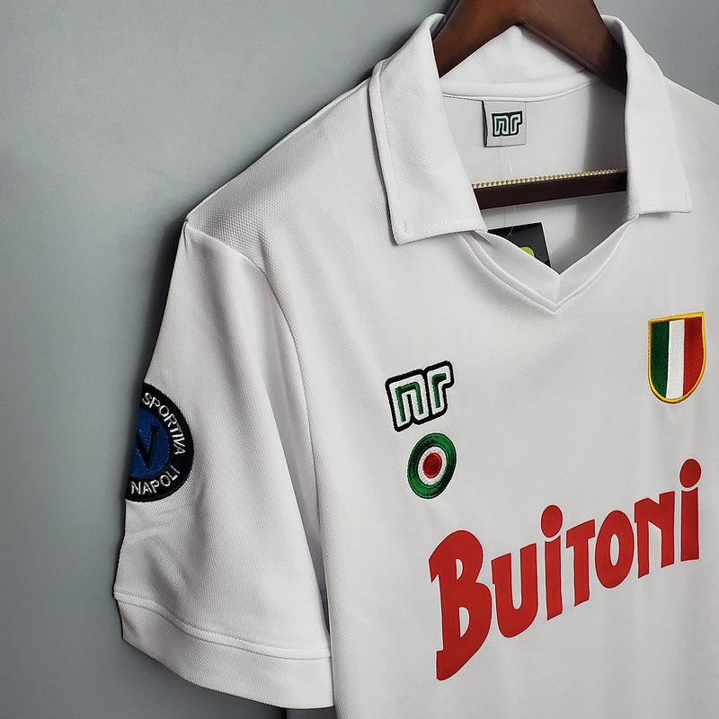 Retro Naples 87-88 away   Football jersey retro
