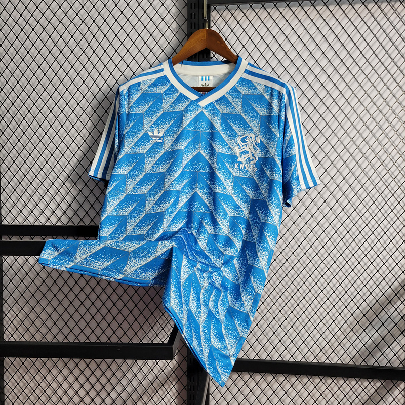Retro 1988 Netherlands Away   Football jersey retro