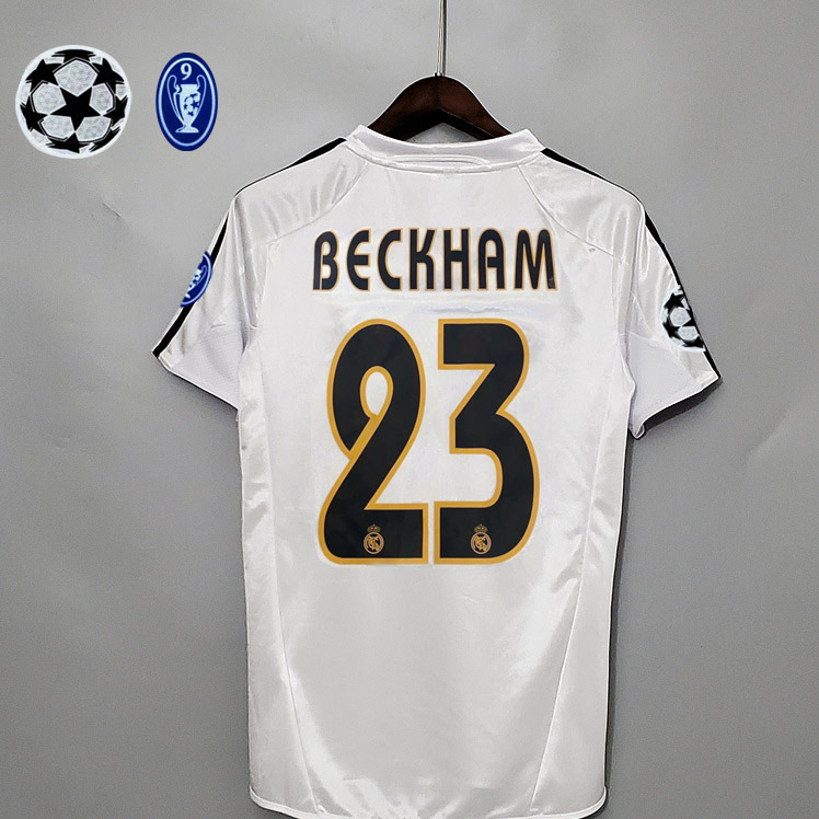 Retro 04-05 Real Madrid home   Football jersey retro