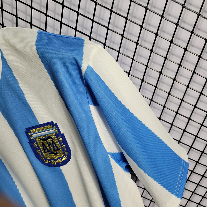 Retro 1986 Argentina home  Football jersey retro