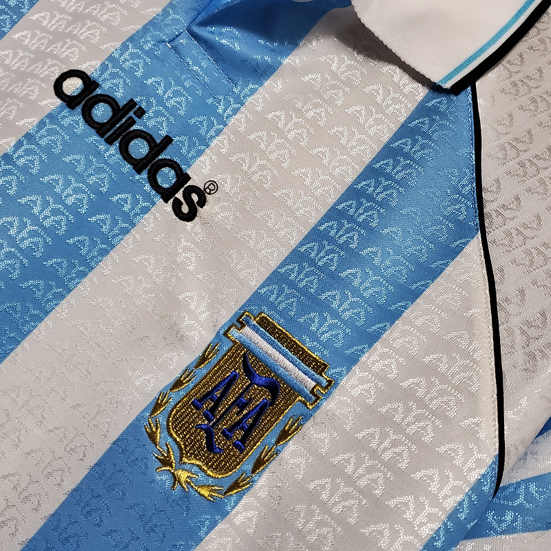 Retro Argentina 96-97 home   Football jersey retro