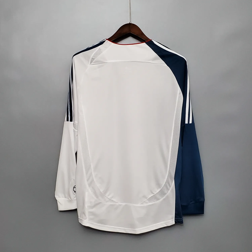 06-07 Liverpool Away Long Sleeve Retro Jersey Football jersey retro
