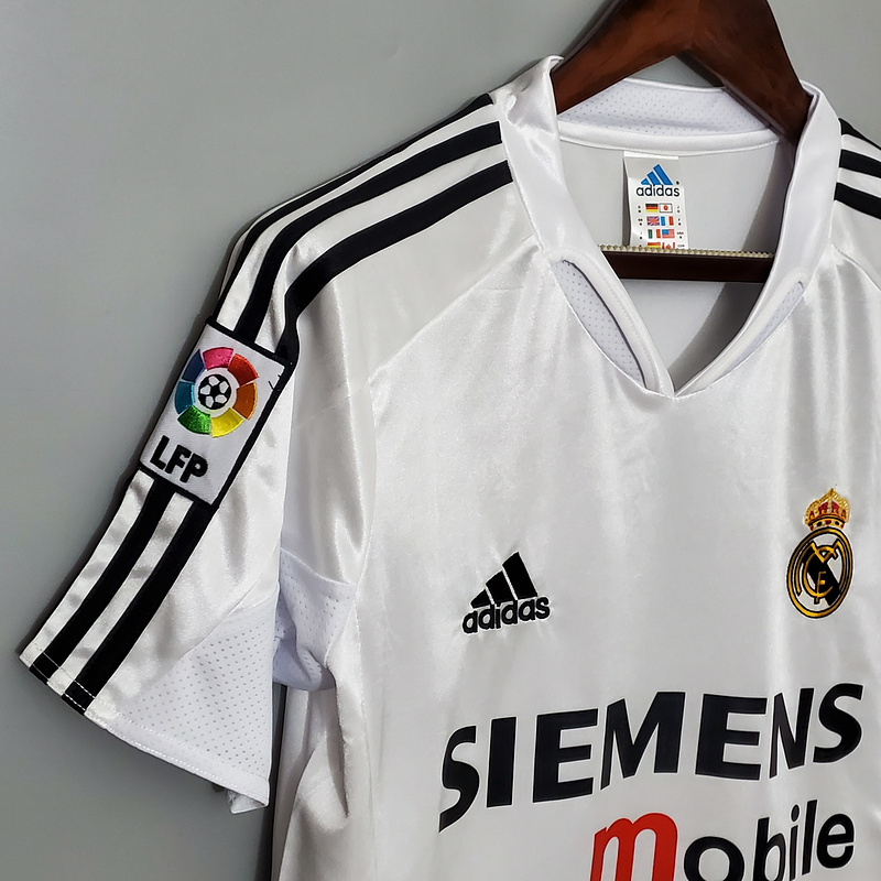 Retro 04-05 Real Madrid home   Football jersey retro